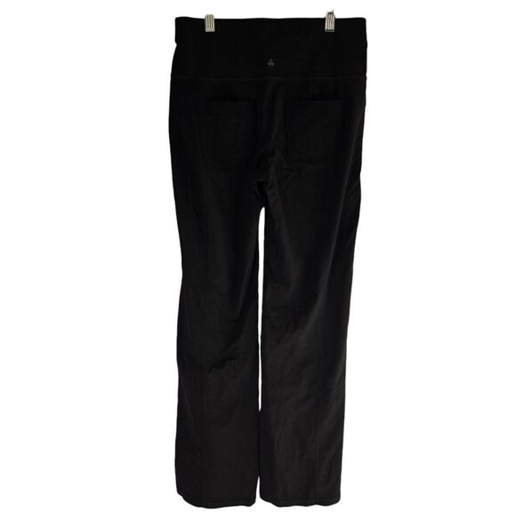 Prana Womens Small Black (27x32) Stretch Pocket Wide Leg Leggings - Picture 3 of 4